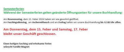 Semesterferien